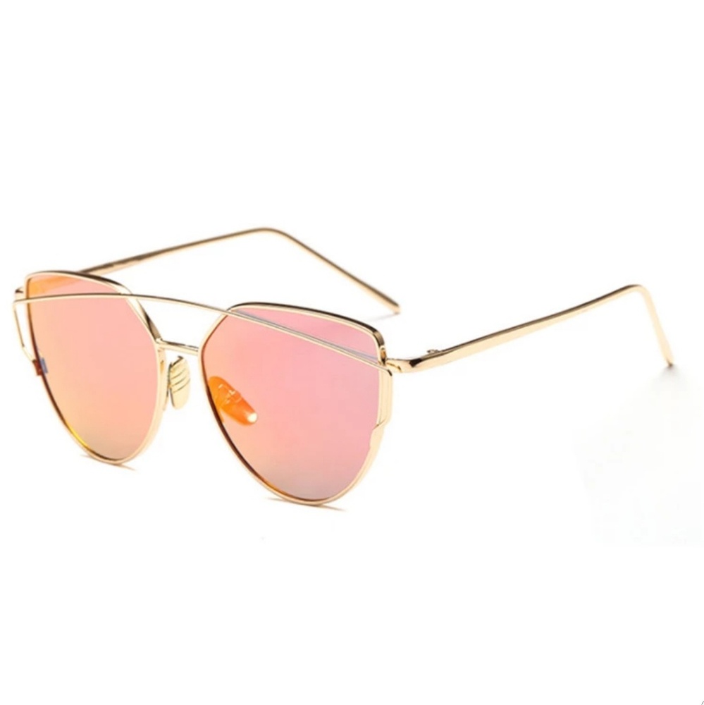 Sunglasses cat eyes new mirror